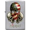 Zippo 2024 Zippo Three Skulls Wioth Zippo Logo , Street Chrome ZIP-207CI402038 - alternate 1